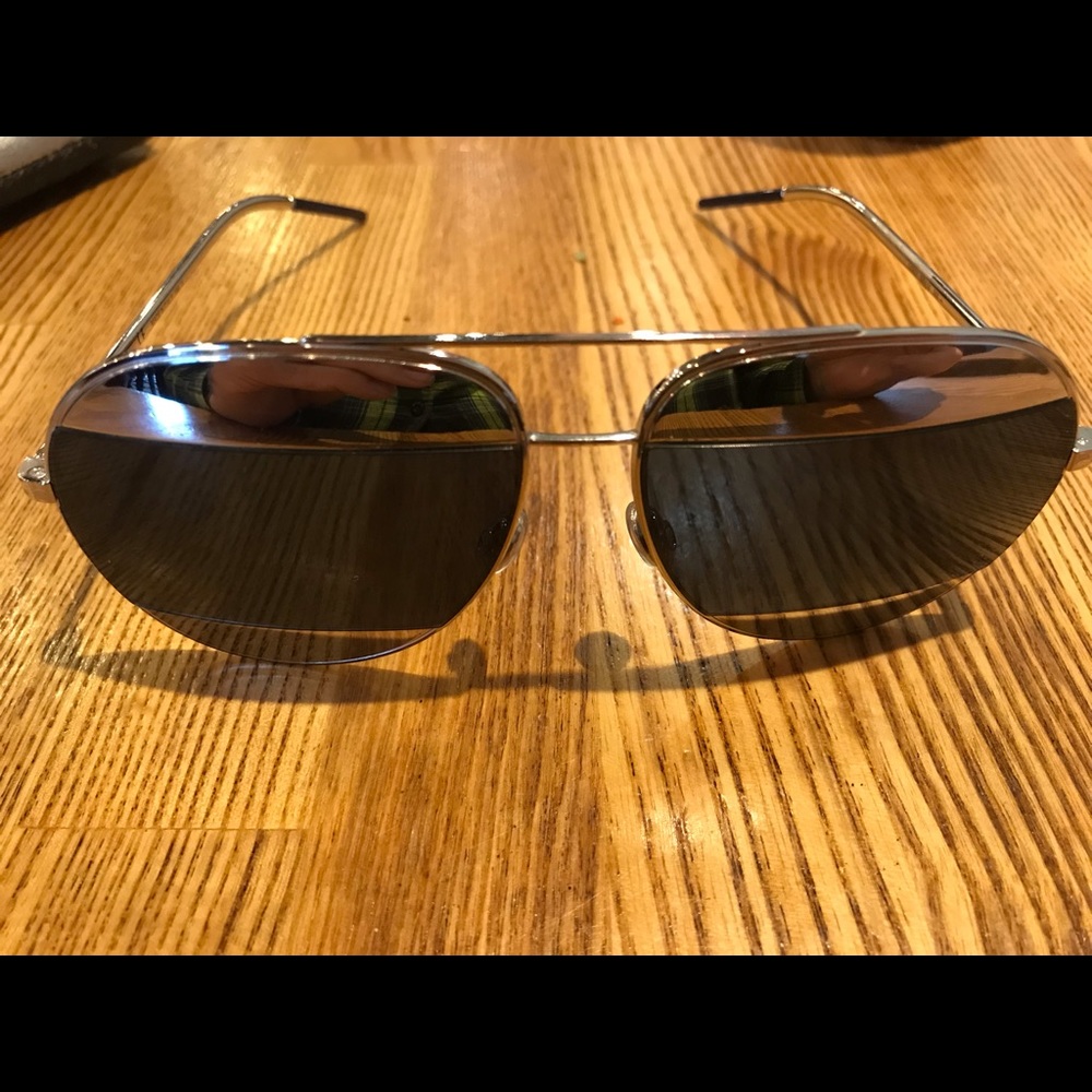 Dior Men's Aviator Sunglasses in Gold and Black - Picture 6 of 8